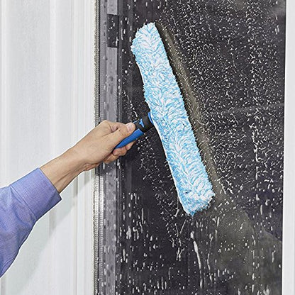 Unger Professional 18” Combi Window Cleaning Tool Refill Sleeve for Washer Products, High Absorbent Squeegee Sponge to Clean Glass Surfaces, Gently Scrubbing and Washing Replacement