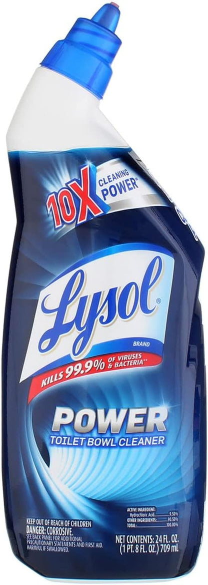 Lysol Power Toilet Bowl Cleaner Value Pack, 2 Count (Pack of 2) 2