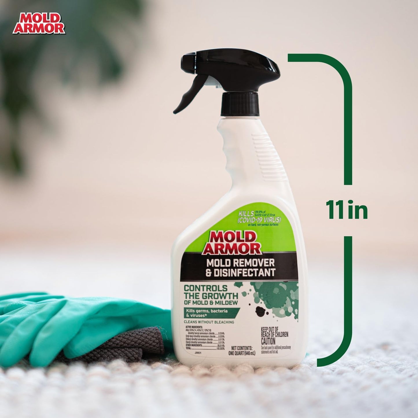 Mold Armor Mold Preventer, Disinfectant & Flood Cleanup
