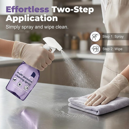 Fliwos Spray Oven Cleaner, 2026 Upgraded All-Purpose Spray Cleaner with Concentrated Cleaning Tablets, Multi-Surface Cleaning Spray for Oven, Grill, Kitchen, Bathroom and Home (1 Bottle+18 Pcs)