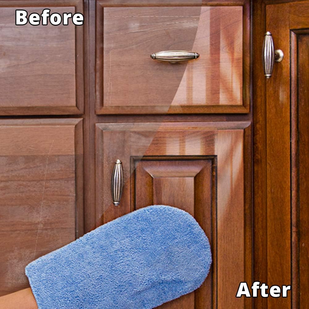 Rejuvenate Cabinet And Furniture Restorer Fills In Scratches, Shines And Protects Indoor Cabinets And Furniture, 16 Ounces