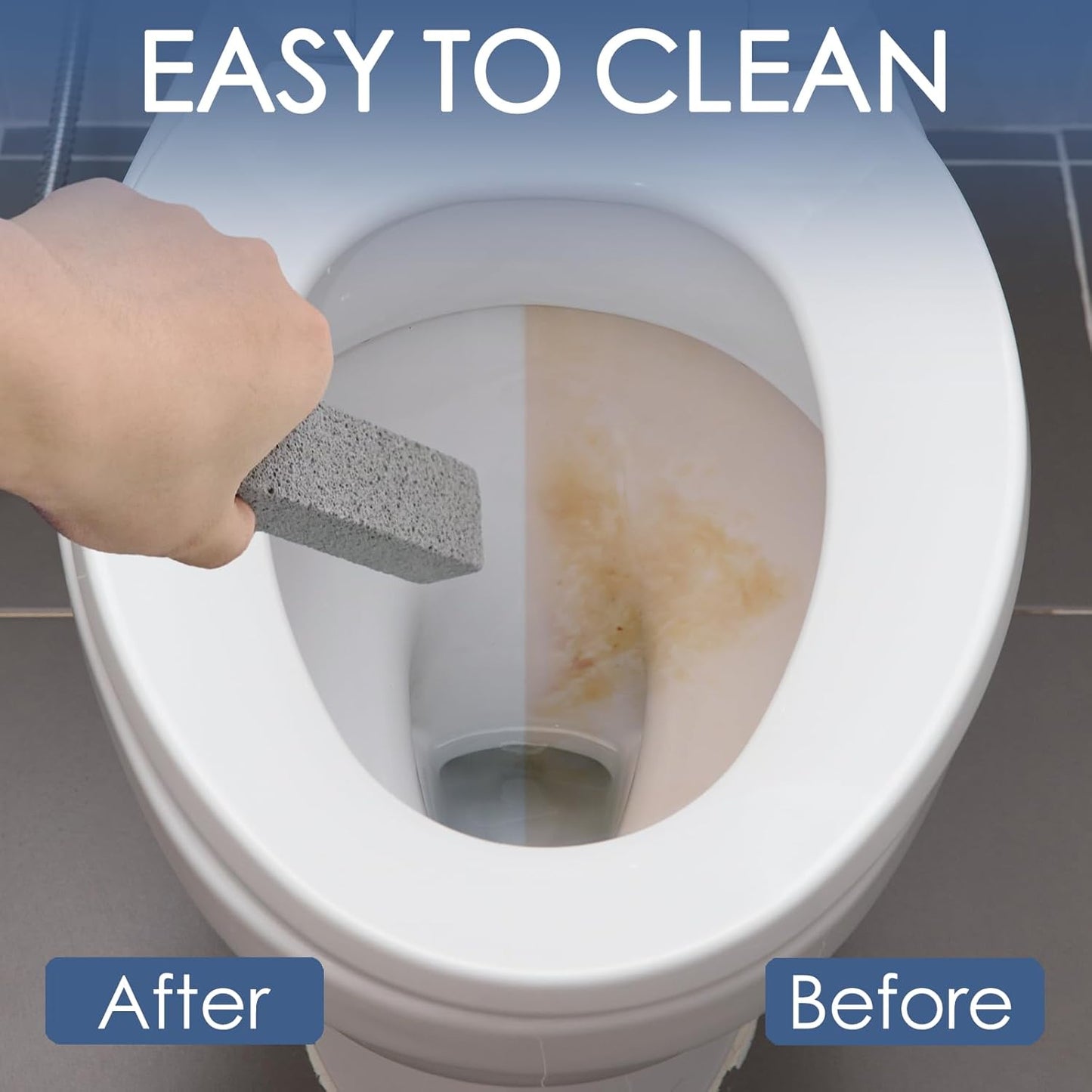50 Pieces Pumice Stone for Toilet Bowl Cleaning, Pumice Scouring Stick Hard Water Stain Remover, Cleaning Pumice Stones for Toilet, Stove, Oven, Bathroom, Grill, Kitchen, Sinks