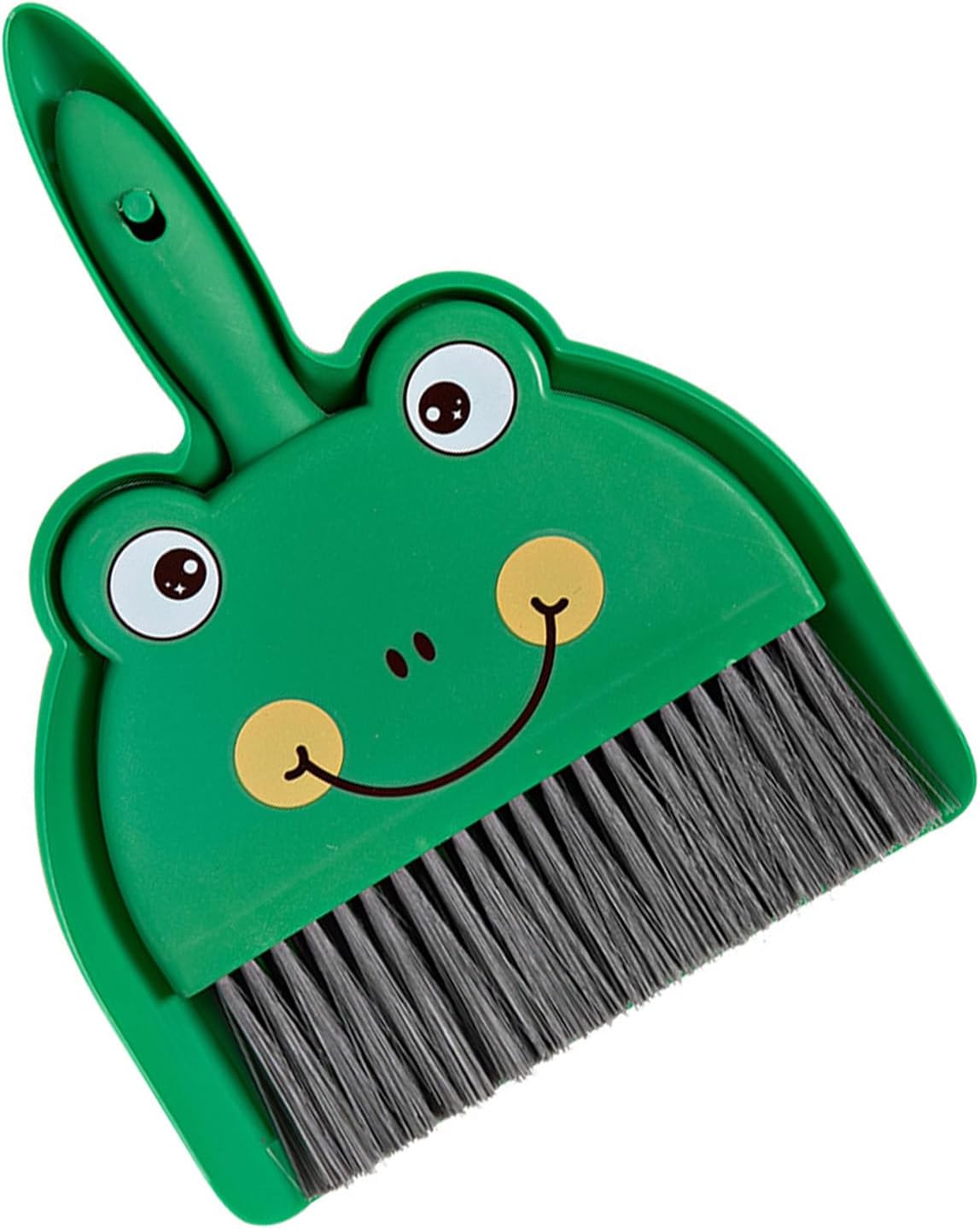 Portable Hand Broom and Dustpan Set, Cute Mini Broom and Dustpan Set with Durable Brush,Lightweight Small Dust Pan and Broom Set for Desktop Cleaning Small Space Cleaning(Rabbit)