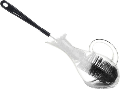 3-Pack Long Bottle Cleaning Brush for Narrow Neck Beer, Wine, Flask, Thermos, Sportwell, Pitcher, Brewing Bottle Cleaner, 16 Inches