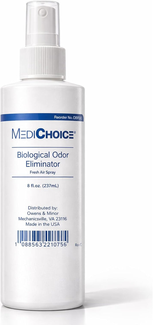 MediChoice Biological Odor Eliminator, Scented, Pump Spray, 8 Oz, 1314OE8120 (Each of 1)