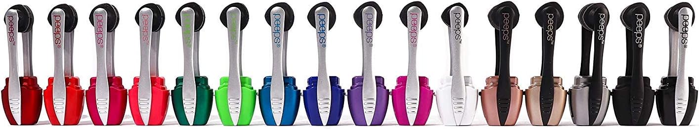 Peeps Glasses Cleaner - for Eyeglasses, Reading Glasses, and More - Lens Cleaner with Carbon Microfiber Tech-Injected Blue-1 Count (Pack of 1)