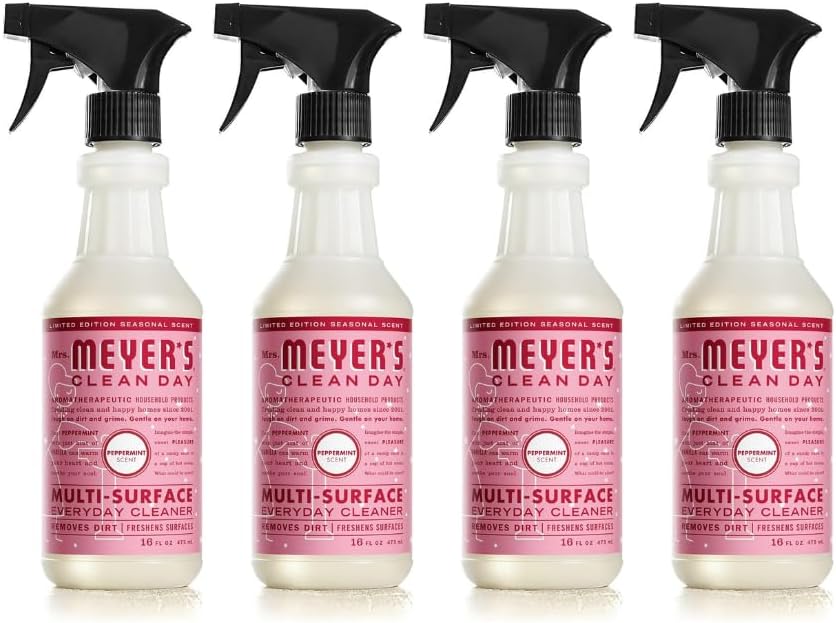 MRS. MEYER'S CLEAN DAY Multi-Surface Everyday Cleaner, Lavender Scent, 16 Fl Oz Bottle - 3 Pack