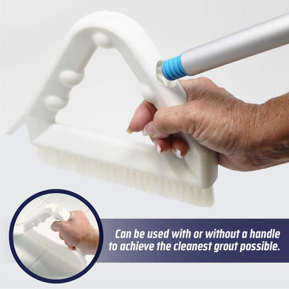 Black Diamond Ultimate Grout Cleaner: Best Cleaner for Tile,Ceramic,Porcelain, Marble Acid-Free Safe Deep Cleaner & Stain Remover for Even The Dirtiest Grout. (1-Quart/1-Brush)