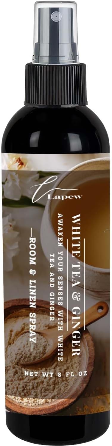 Lapew Room & Linen Spray | Fragrance Mist for Home, Car & Office | Fabric & Air Freshener | Neutralizing Mist | Made in USA | Cozy Cinnamon & Apple - Colors A