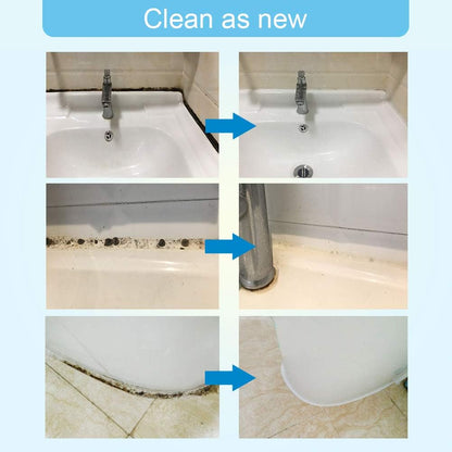 FOLLOWIN Mold and Mildew Remover Gel, Household Stain Cleaner for Washing Machine Seal, Bathroom Grout, Shower Tile, Kitchen Sink, Silicone Caulk - Non-Drip, Deep-Penetrating Formula, 16 oz