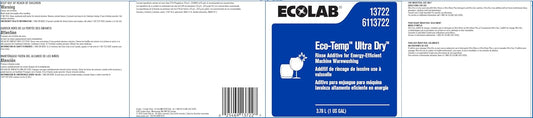 ECOLAB Ecotemp Ultra Dry