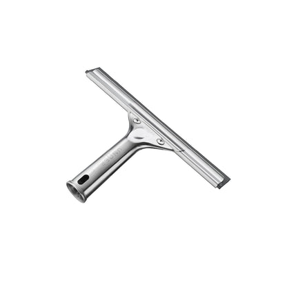 Unger Professional Stainless Steel Heavy-Duty Squeegee, 12", Silver