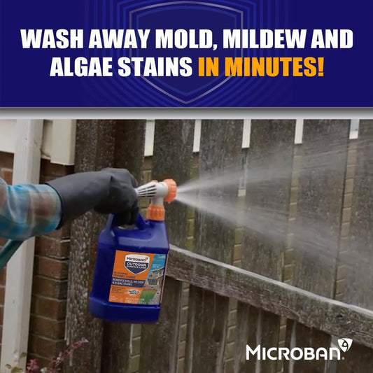 MICROBAN Outdoor Surface Care Multi-Purpose Foaming Cleaner