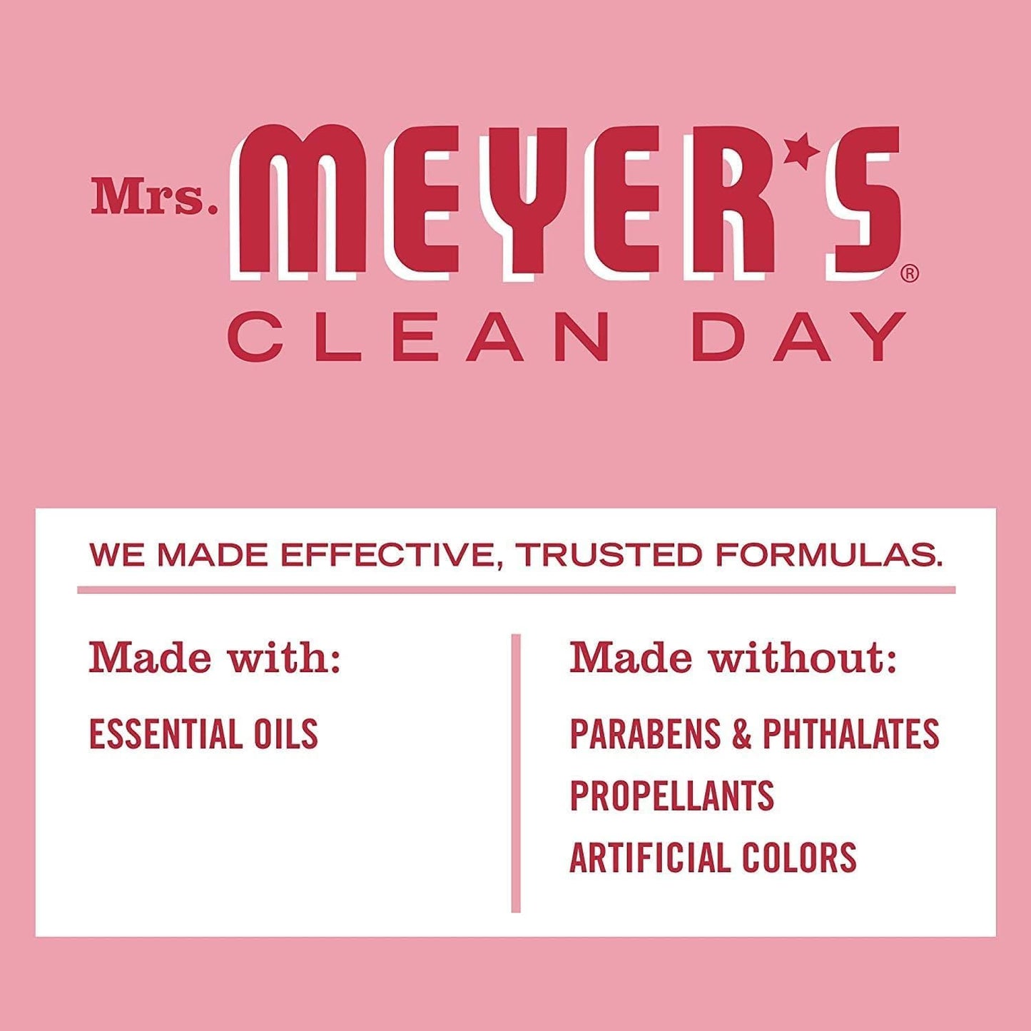 MRS. MEYER'S CLEAN DAY Room Spray, Lemon Verbena Scent, 8 Fl Oz Bottle