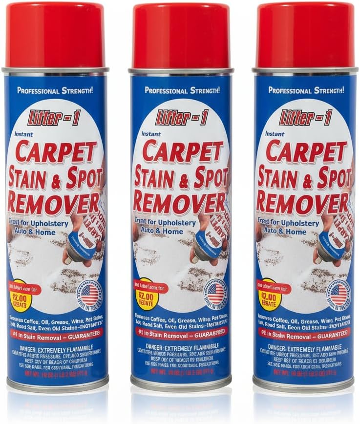 Carpet Spot Remover, Stain and Red wine Remover and Spot Treatment for Oil, Grease, Urine, Cleaning Performance for Rugs, Upholstery, Fabrics Pack of 1
