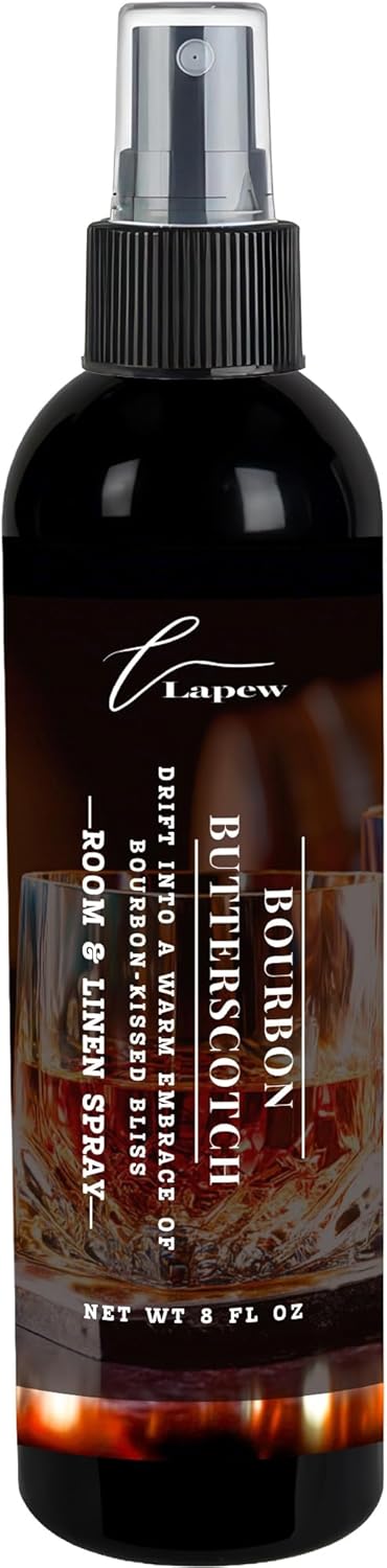 Lapew Room & Linen Spray | Fragrance Mist for Home, Car & Office | Fabric & Air Freshener | Neutralizing Mist | Made in USA | Cozy Cinnamon & Apple - Colors B