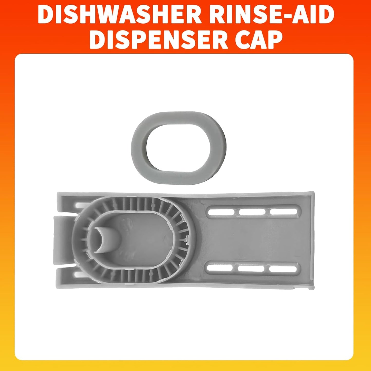 00611575 Dishwasher Rinse-Aid Dispenser Cap Fit for Bosch Dishwasher Replacement Part
