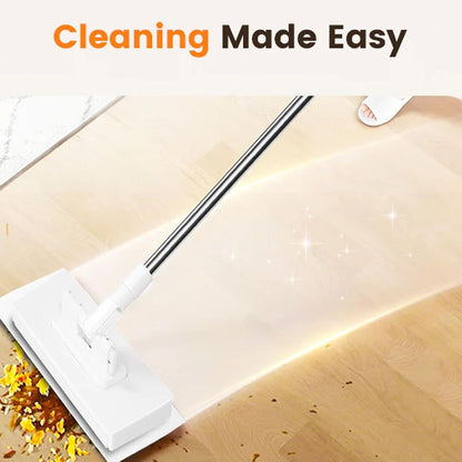 Snap Grip Mini Mop, 2026 Upgraded Disposable Dust Mop, Zero Touch Mini Mops, Convenient Cloth Changing Mops for Kitchen Counter, Foldable 100cm Adjustable Long Handle Mopping Stick (1*mop+5*Cloth)