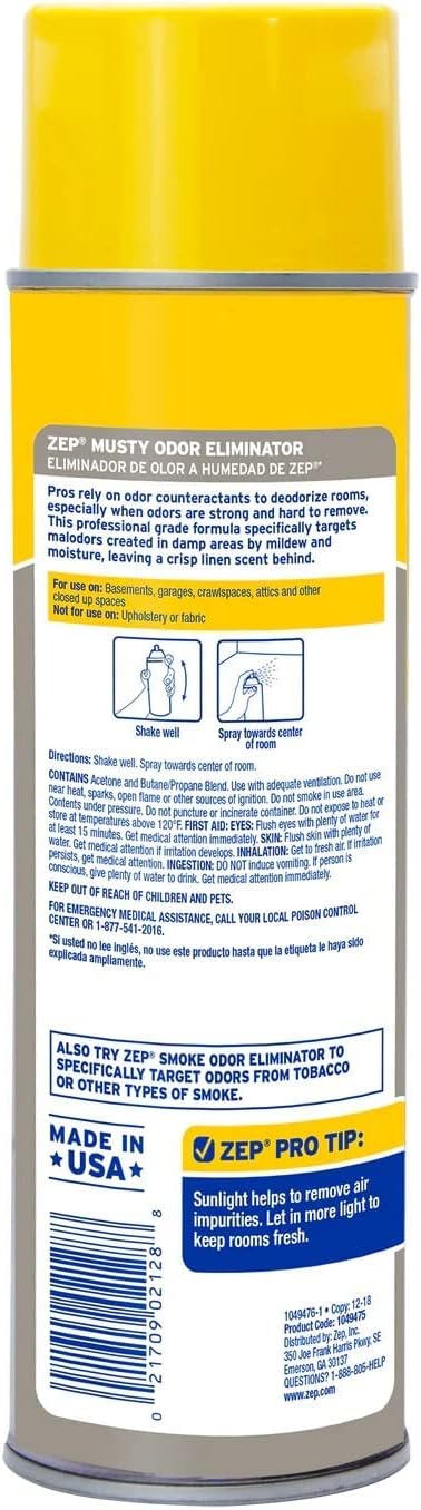 Zep Stainless Steel Cleaner and Polish 14 ounces (Case of 4) ZUSSTL14 - Protects Metal Surfaces from Fingerprints, Soil and Waterspots