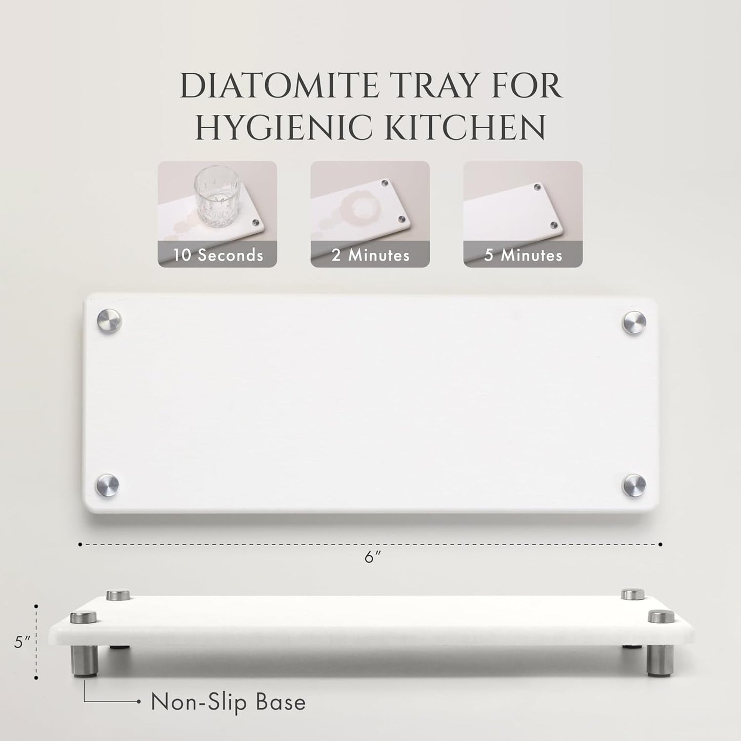 Luxe White Kitchen Soap Dispenser Set with Tray and Dish Brush, Refillable Hand and Dish Soap Dispenser Set Bottles with Pump for Lotion Handsoap Liquid Dishwashing Kitchen and Bathroom Countertop Set