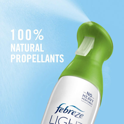Febreze Air Mist Air Freshener Spray, Odor-Fighting Room Spray, Air Fresheners for Home and Bathroom and Kitchen, Aerosol Can, Light Lavender Scent, 8.8oz, 2 Count