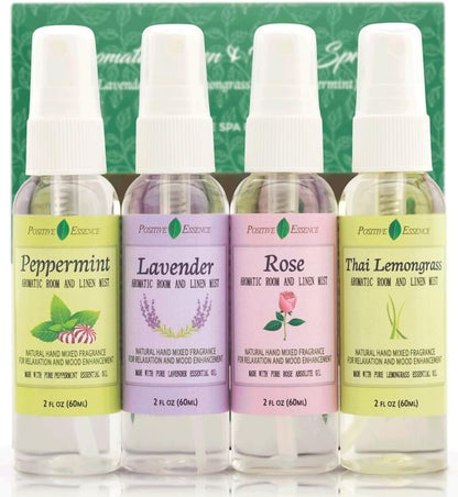 Lavender Room and Pillow Spray, Natural Aromatherapy Sleep Spray with Lavender Essential Oil for Relaxation, Fabric & Bedding Mist, Non-Aerosol Odor Neutralizer