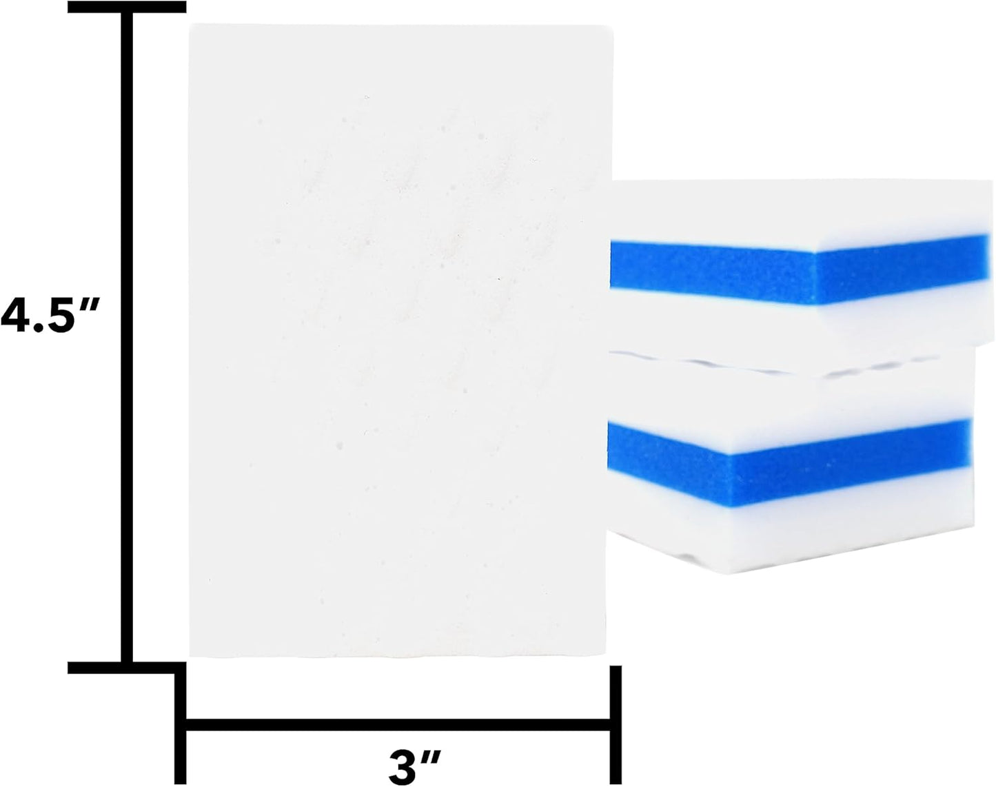 Boat Eraser Boat Cleaner 3-Pack | Marine Eraser for Scuffs, Dirt, Salt & Grime | Non-Toxic - Just Add Water