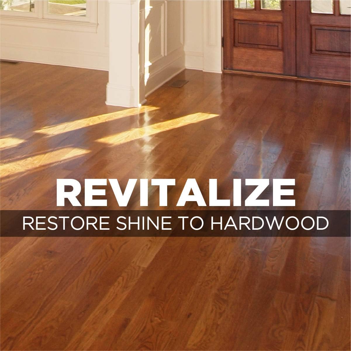 Weiman Wood Floor Polish and Restorer - 32 Ounce - High-Traffic Hardwood Floor, Natural Shine, Removes Scratches, Leaves Protective Layer, Packaging May Vary