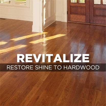 Weiman Wood Floor Polish and Restorer - 32 Ounce - High-Traffic Hardwood Floor, Natural Shine, Removes Scratches, Leaves Protective Layer, Packaging May Vary