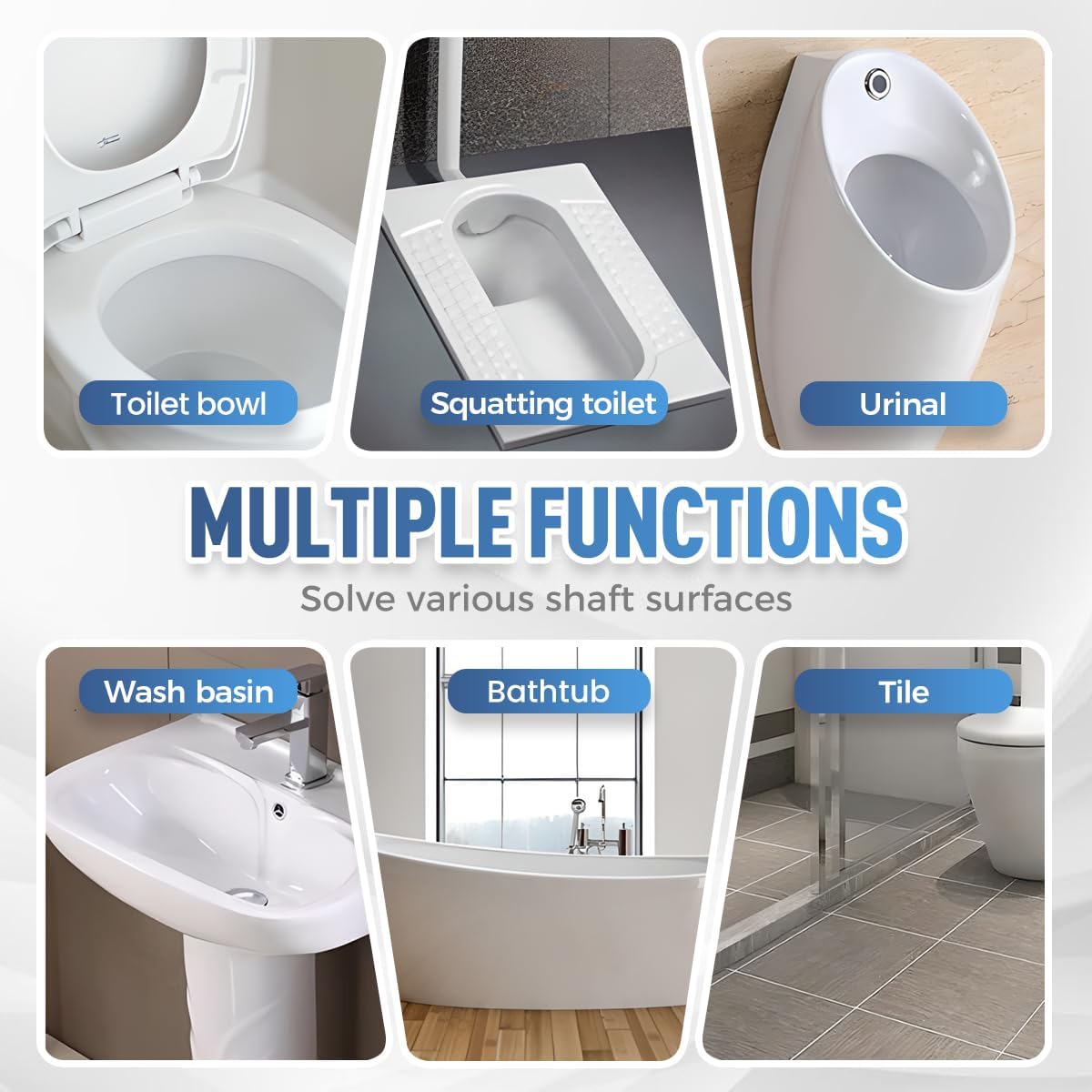 Drain Clog Remover, Powerful Pipe Dredging Agent, Sink Drain Cleaner for Kitchen Bathroom, Unclogging Solution for Pipes, Toilets & Showers (1)