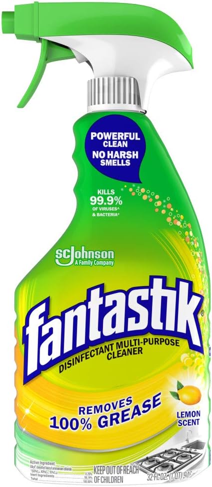 Fantastik All-Purpose Cleaner, with Bleach, 32 Fl Oz