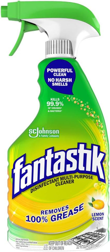 Fantastik All-Purpose Cleaner, with Bleach, 32 Fl Oz