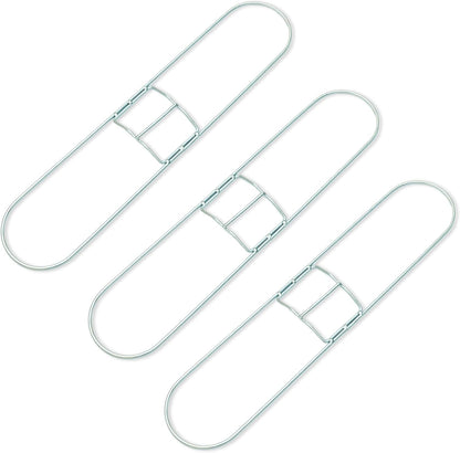 Kleen Handler 24 inch Microfiber Dust Mop | Medium Washable Commercial Mop Head Replacement, Pack of 3