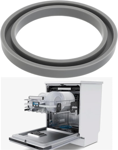 OTOTEC 2Pcs Dishwasher Rinse Aid Rubber Gasket 41x31x4 mm 00166625 Compatible with Bosch Compatible with Siemens