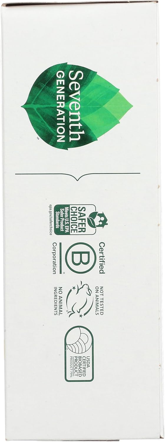 Seventh Generation Dishwasher Detergent Packs Free & Clear Pack of 2 for sparkling dishes Dishwasher tabs 45 count