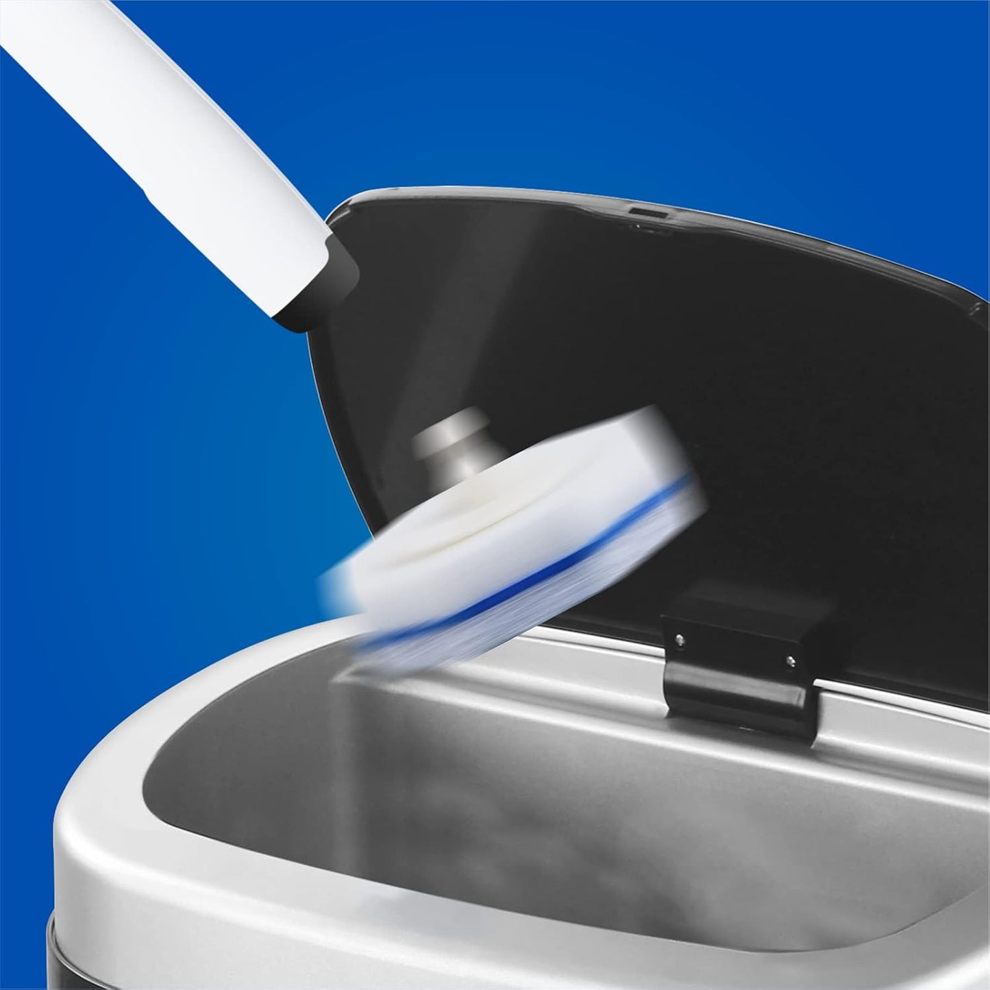 Aimery 100 Counts Blue Disposable Toilet Bowl Cleaning Wand Refills Compatible With Clorox(100,Blue)