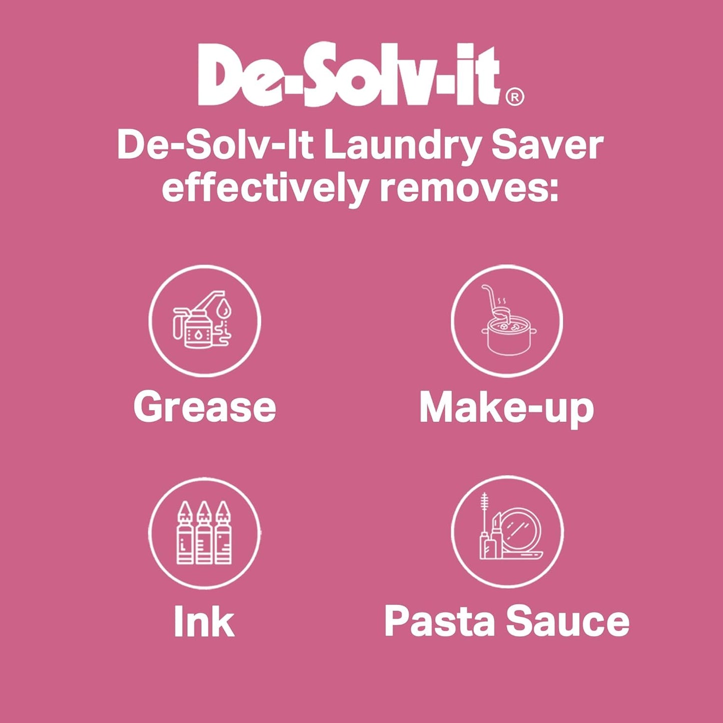 Orange-Sol De-Solv-It Laundry Saver, Instant Laundry Stain Removers, Spray and Wash Stain Remover, Powerful Spray Wash Formula, Hair & Skin-Safe, 12-Ounce