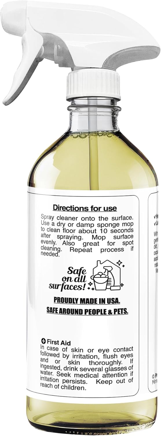 Degreaser Cleaner Heavy Duty Cleaning Spray 16 oz - Kitchen Cleaner for Stubborn Splatters, Stove Top, Grill, Drip Pans, & Oven Cleaner - Safe on All Surfaces - Fresh Scent