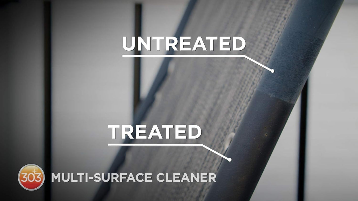 303 Multi-Surface Cleaner - Safely Cleans All Water Safe Surfaces - Ultimate Cleaning Power - Rinses Residue Free - Recommended By Sunbrella, 16 fl. oz. (30445CSR) Packaging May Vary