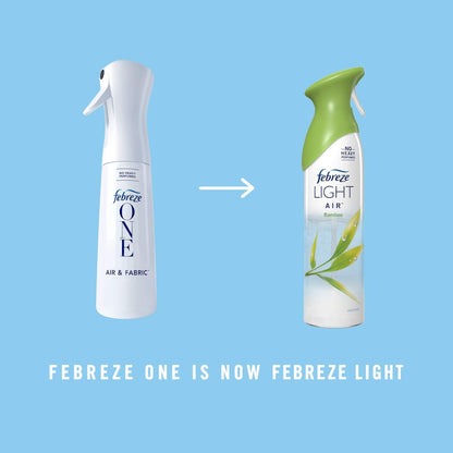 Febreze Air Mist Air Freshener Spray, Odor-Fighting Room Spray, Air Fresheners for Home and Bathroom and Kitchen, Aerosol Can, Light Lavender Scent, 8.8oz, 2 Count
