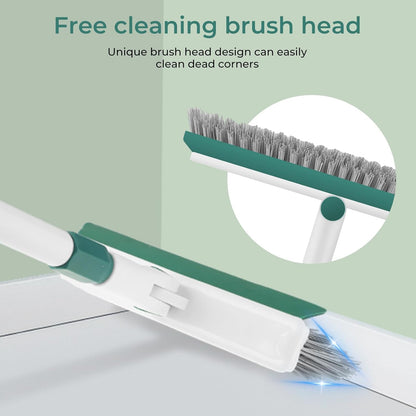 Baseboard Cleaner Tool with Handle, 60" Extendable Long Handle Baseboard Cleaner with 5 Reusable Pads for Baseboards Cleaning, Ceiling, Wall, Floor, Bathroom Kitchen