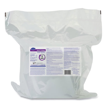 Oxivir Diversey Tb 5388471 Ready-to-Use Disinfectant Cleaning Wipes, Accelerated Hydrogen Peroxide, Large 7x8-Inch Sheets, 60-Wipes, 1-Slim Canister