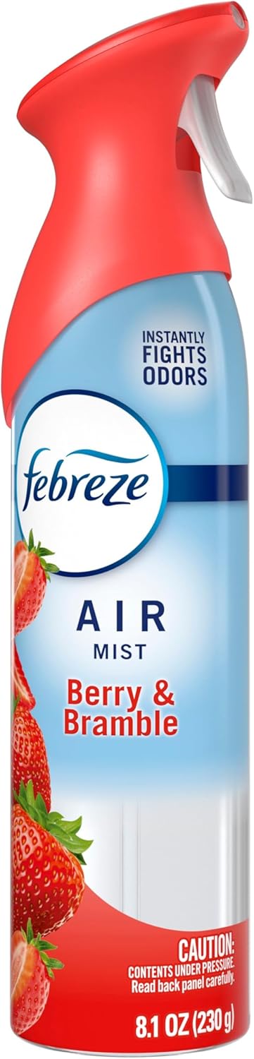 Febreze Air Mist, Air Freshener Spray, Odor Fighting Room Spray, Deodorizer for Home Bathroom Kitchen Office Apartment Dorm Room Classroom, Linen & Sky Scent, 8.1oz (Pack of 6)