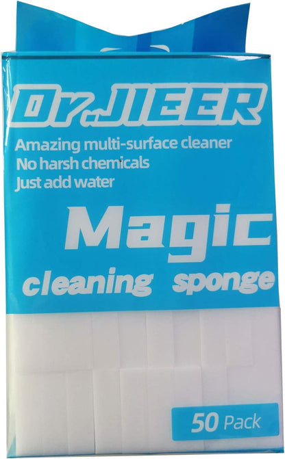 50 Pcs/lot Magic Sponge Eraser Multi-Functional Melamine Foam Cleaner 100x60x20mm