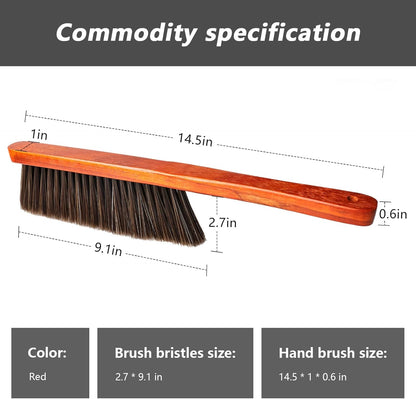 Hand Broom Brush Dust Cleaning: Hand Brush, Dusting Brush, Couch Brush, Soft Brush Cleaning, Dust Broom, Handheld Broom, Bed Brush, Hand Brush for Cleaning The Bed, Sofa, Fireplace, car, etc.