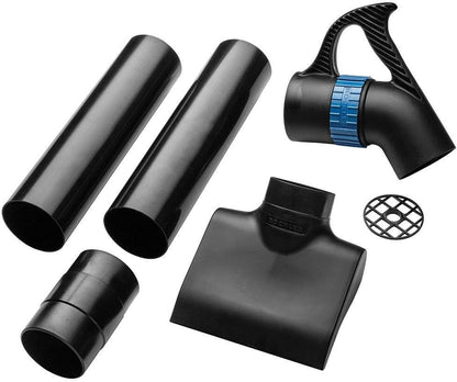 Dust Right 4'' Quick Change Floor Sweep – Dust Collector Accessories Kit Includes Quick Change Floor Sweep, Quick Change Handle, Extension Wand, & Removable Grate - Dust Collection & Air Filtration