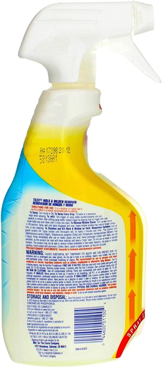 Tilex Mold and Mildew Remover Spray, 16 Fl Oz