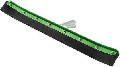Restaurantware-SQUEEGEE ONLY: Clean Tek Professional 29.92 Inch Floor Squeegee, 1 Broom With Double Rubber Blade - Handle Sold Separately, Heavy-Duty, Steel Wiper For Concrete Floor