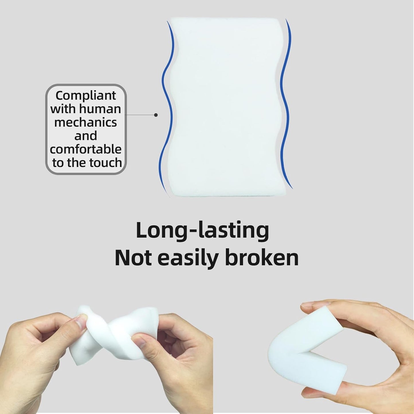 70 Pack Magic Sponges Eraser, 2X Density Melamine Sponge, Extra Large Long Lasting Household Kitchen Cleaning Sponge for Dishes, Bathroom, Bathtub, Car, Toy (4.3 x 2.8 x 0.8 in)
