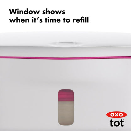 OXO Tot Perfect Pull Wipes Dispenser, Pink